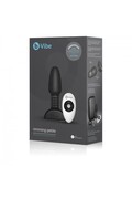 B-VIBE - RIMMING TELECOMANDO PLUG ANALE PETITE NERO