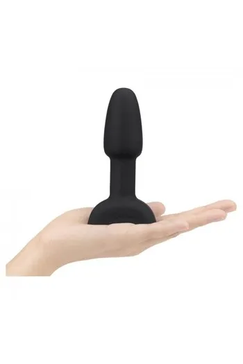 B-VIBE - RIMMING REMOTE CONTROL ANAL PLUG PETITE BLACK