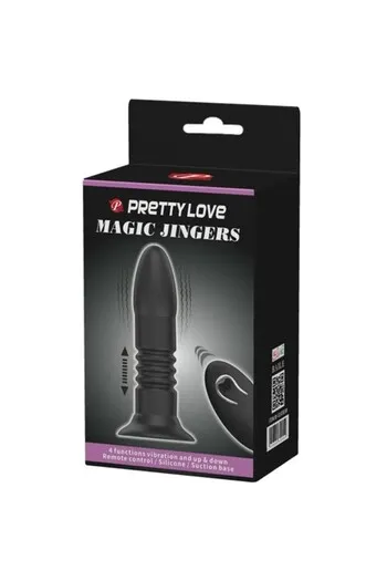 Anal Plug with Vibration and Remote Control | Pretty Love