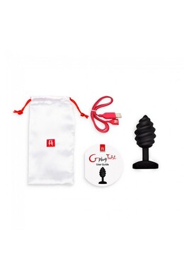 Gplug Twist: Spiral Anal Plug with Powerful Vibration for Intense Pleasure