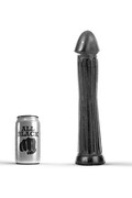Dildo All Black - PVC Premium a Prova di Candele per Massimo Piacere