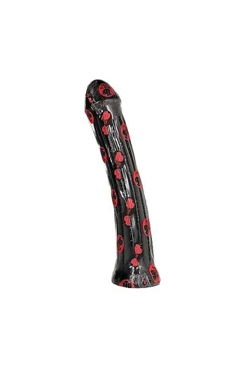 Dildo All Black - PVC Premium a Prova di Candele per Massimo Piacere