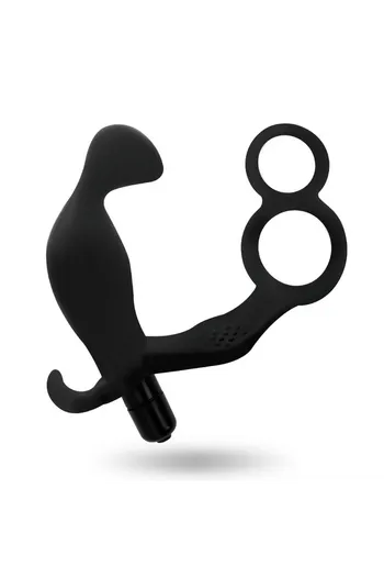 Anal Dilator with Penis Ring and Vibration