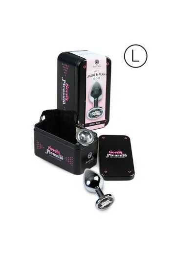 Plug Anale in Metallo per Sensazioni Intense
