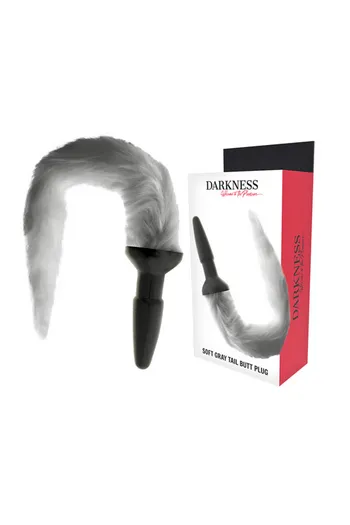 Anal Plug with Tail - Maximum Stimulation for Couples | Darkness