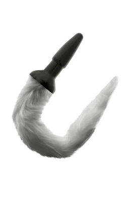 Anal Plug with Tail - Maximum Stimulation for Couples | Darkness