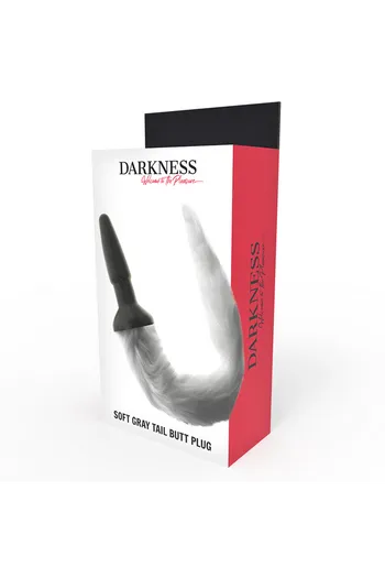 Anal Plug with Tail - Maximum Stimulation for Couples | Darkness