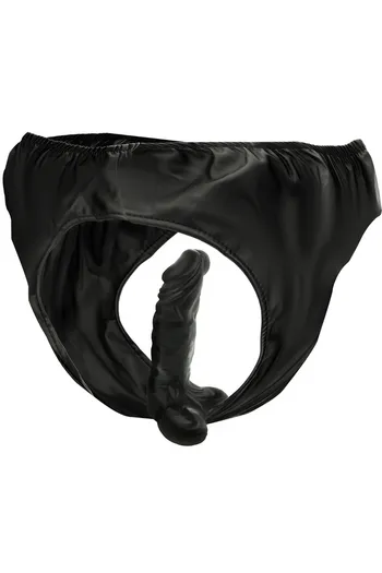 Darkness Fetish: Panties con Dildo e Plug Intercambiabili per Fantasie BDSM