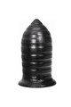 Buttplug All Black: Massima Sensazione Anal con Struttura Canalata