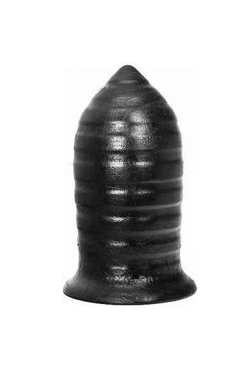 Buttplug All Black: Massima Sensazione Anal con Struttura Canalata