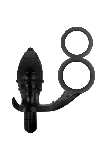 Anal Dilator with Penis Ring and Vibration | Addicted Toys