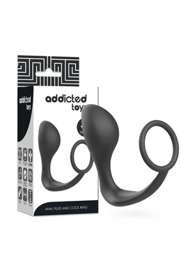Anal Massager and Cockring ADDICTED TOYS - Explore Sexual Play