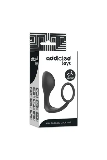 Anal Massager and Cockring ADDICTED TOYS - Explore Sexual Play