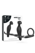 Massaggiatore Anale con Cockring ADDICTED TOYS | Gioco Sessuale per Coppie