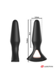Vibro Plug Anale ANBIGUO ALEXANDRU con Controllo Remoto