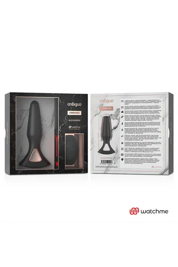 Vibro Plug Anale ANBIGUO ALEXANDRU con Controllo Remoto