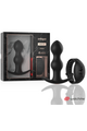 Tiberio Anal Vibrator with WatchMe Remote Control