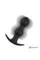 Tiberio Anal Vibrator with WatchMe Remote Control
