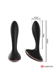 VERNET Anal Plug with WatchMe Remote Control