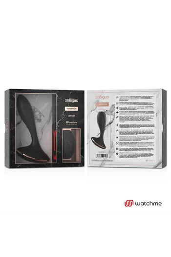 VERNET Anal Plug with WatchMe Remote Control