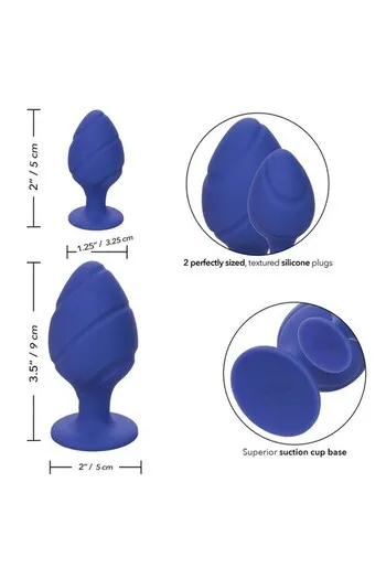 Cheeky Anal Plugs: Color, Safety, and Pleasure in Silicone | Calex