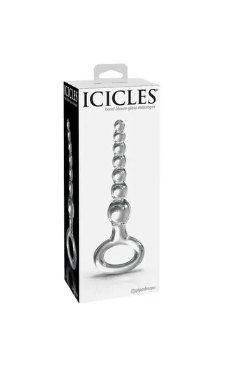 Dildo di Vetro Icicle - Massaggiatori di Lusso Fatti a Mano | Elegante e Ipoallergenico