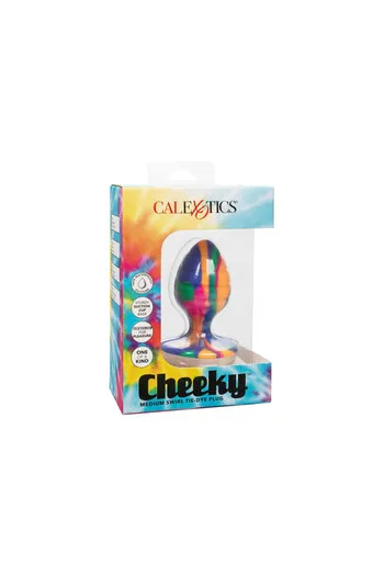 Cheeky Medium Tie Dye Plug: Libera il Tuo Lato Selvaggio con il Piacere Anal