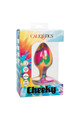 Trippy Cheeky Medium Tie Dye Plug - Adventurous Anal Play in Silicone