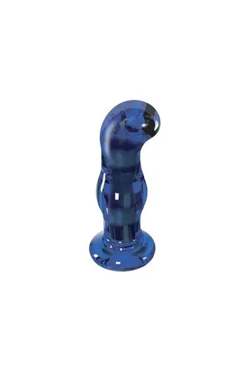 Butchocks by Toyjoy: El Brillo - Premium Vibrating Glass Anal Plug for Intense Stimulation