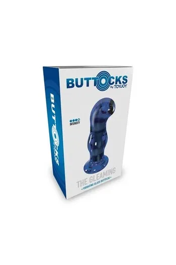 Butchocks by Toyjoy: El Brillo - Premium Vibrating Glass Anal Plug for Intense Stimulation