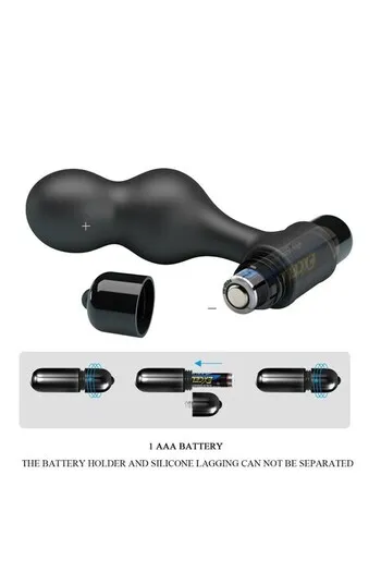 Plug Anale Vibrante 10 Funzioni - Sensazioni Intense e Sicurezza