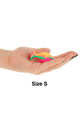 Intense™ Anal Plugs Set: Explore Pleasure with Tie-Dye Design and Suction Cup Base