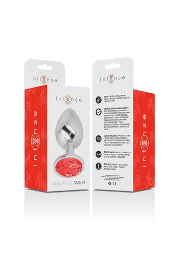 Butt Plug with Diamond Jewel by Intense™ - Glamour and Intense Pleasure
