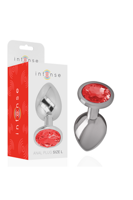 Butt Plug with Diamond Jewel by Intense™ - Glamour and Intense Pleasure