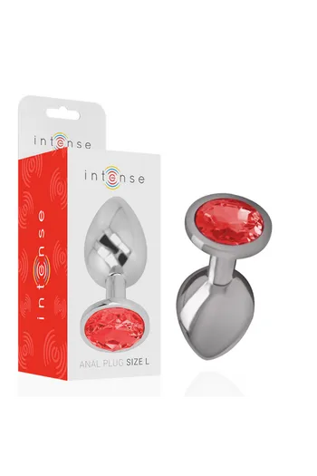 Butt Plug with Diamond Jewel by Intense™ - Glamour and Intense Pleasure