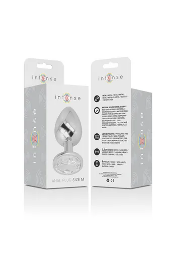 Plug Anale con Gioiello di Diamante Intense™ - Glamour e Piacere Intenso