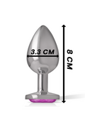 Plug Anale con Gioiello di Diamante Intense™ - Glamour e Piacere Intenso