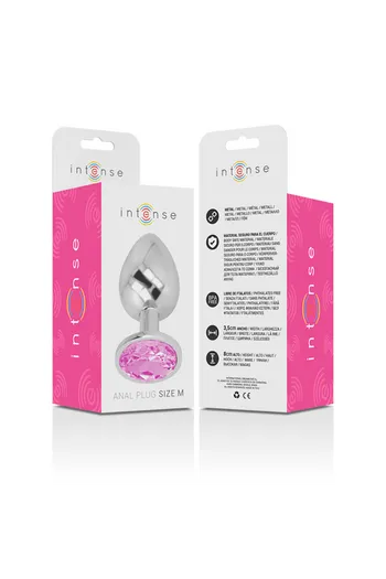 Plug Anale con Gioiello di Diamante Intense™ - Glamour e Piacere Intenso