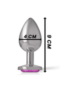 Butt Plug con Gioiello di Diamante Intense™ - Glamour e Piacere Intenso
