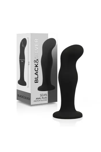 Plug Anale Black&Silver™ - Stimolazione Intensa del Punto P