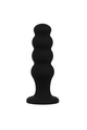 Plug Anale Black&Silver™ - Stimolatore in Silicone Medico per Principianti ed Esperti