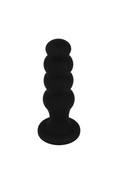 Plug Anale Black&Silver™ - Stimolatore in Silicone Medico per Principianti ed Esperti