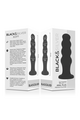 Plug Anale Black&Silver™ - Stimolatore in Silicone Medico per Principianti ed Esperti