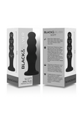 Plug Anale Black&Silver™ - Stimolatore in Silicone Medico per Principianti ed Esperti