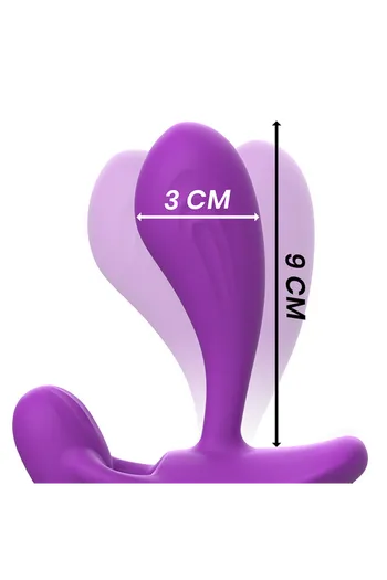Intense™ Shelly™ Plug - Powerful Anal Vibrator with Remote Control