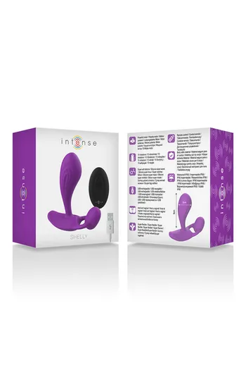 Intense™ Shelly™ Plug - Powerful Anal Vibrator with Remote Control