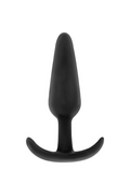 Plug Anal Black&Silver™ Hansel™ - Giocattolo Sessuale in Silicone per Principianti ed Esperti