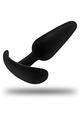 Black&Silver™ Hansel™ Anal Plug - Silicone Sex Toy for Beginners and Experts