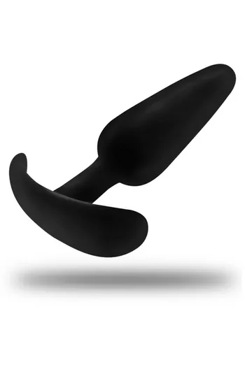 Plug Anal Black&Silver™ Hansel™ - Giocattolo Sessuale in Silicone per Principianti ed Esperti