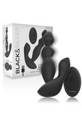 Plug Anale Vibrante Black&Silver Cora: Potenza e Controllo